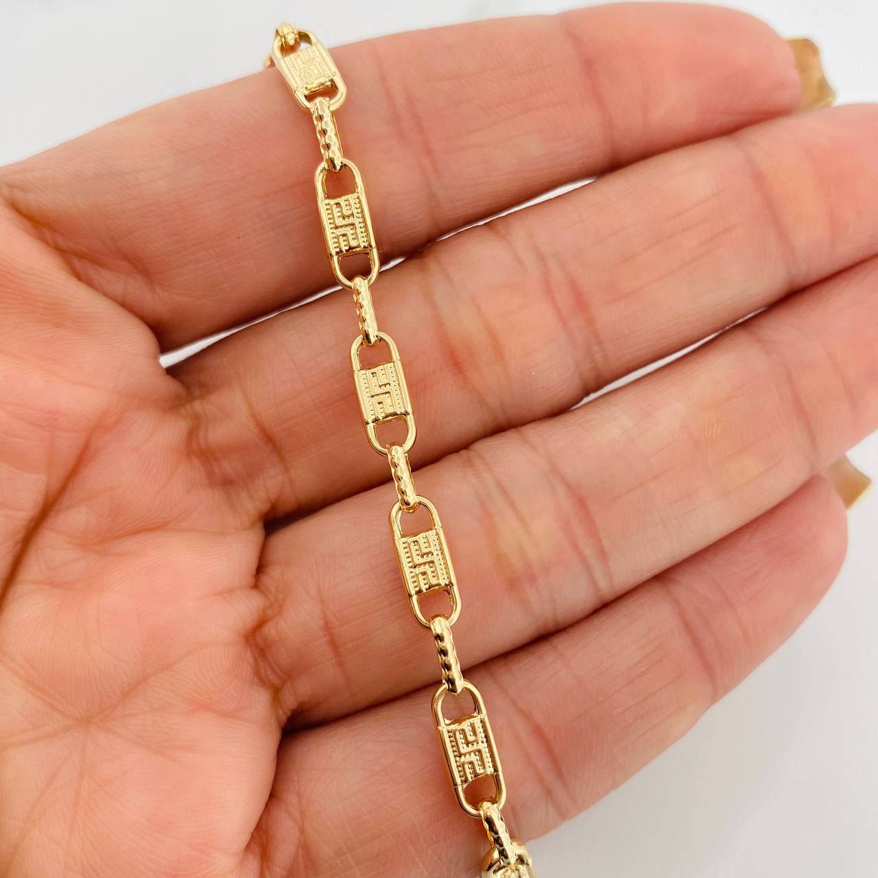 Pulso Imperio 4.7g / 20cm / 4.34mm Oro Amarillo 18K
