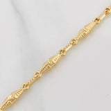 Cadena Dubai 9.15g / 52cm / 3.24mm Oro Amarillo 18K