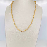 Cadena Dubai 9.15g / 52cm / 3.24mm Oro Amarillo 18K