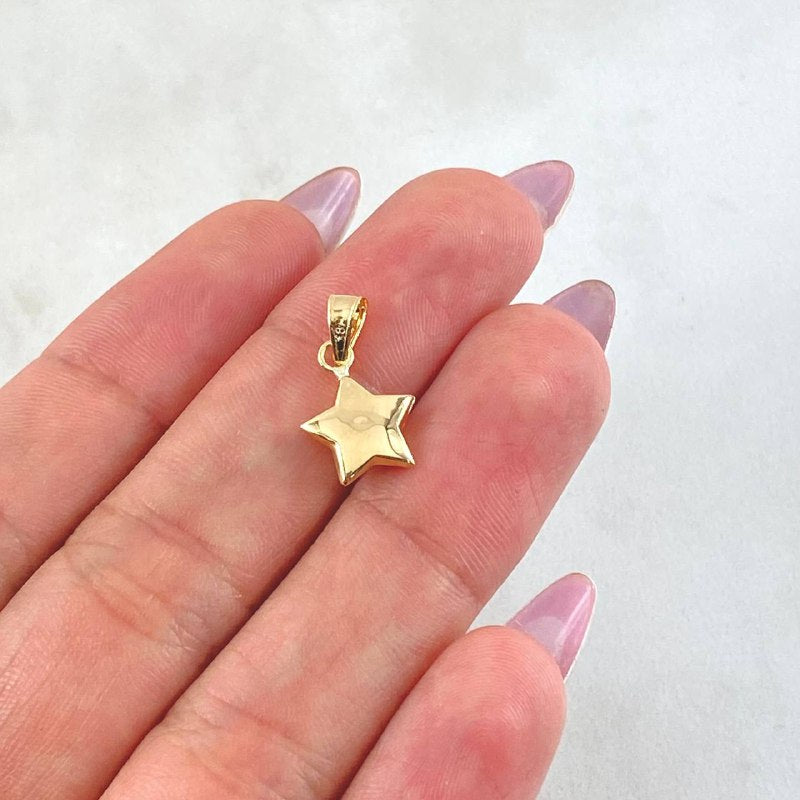 Dije Estrella 0.4gr / 1.7cm / Oro Amarillo 18K ©