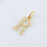 Dije Letra R 0.85gr / 1.9cm / Oro Amarillo 18K ©