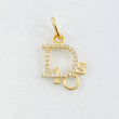 Dije Dios 1.1gr / 2cm / Oro Amarillo 18K ©