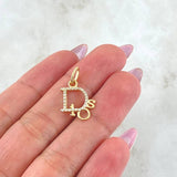 Dije Dios 1.1gr / 2cm / Oro Amarillo 18K ©