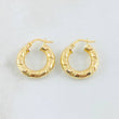 Candongas Noel 2.05 g / 2 cm Oro Amarillo 18K