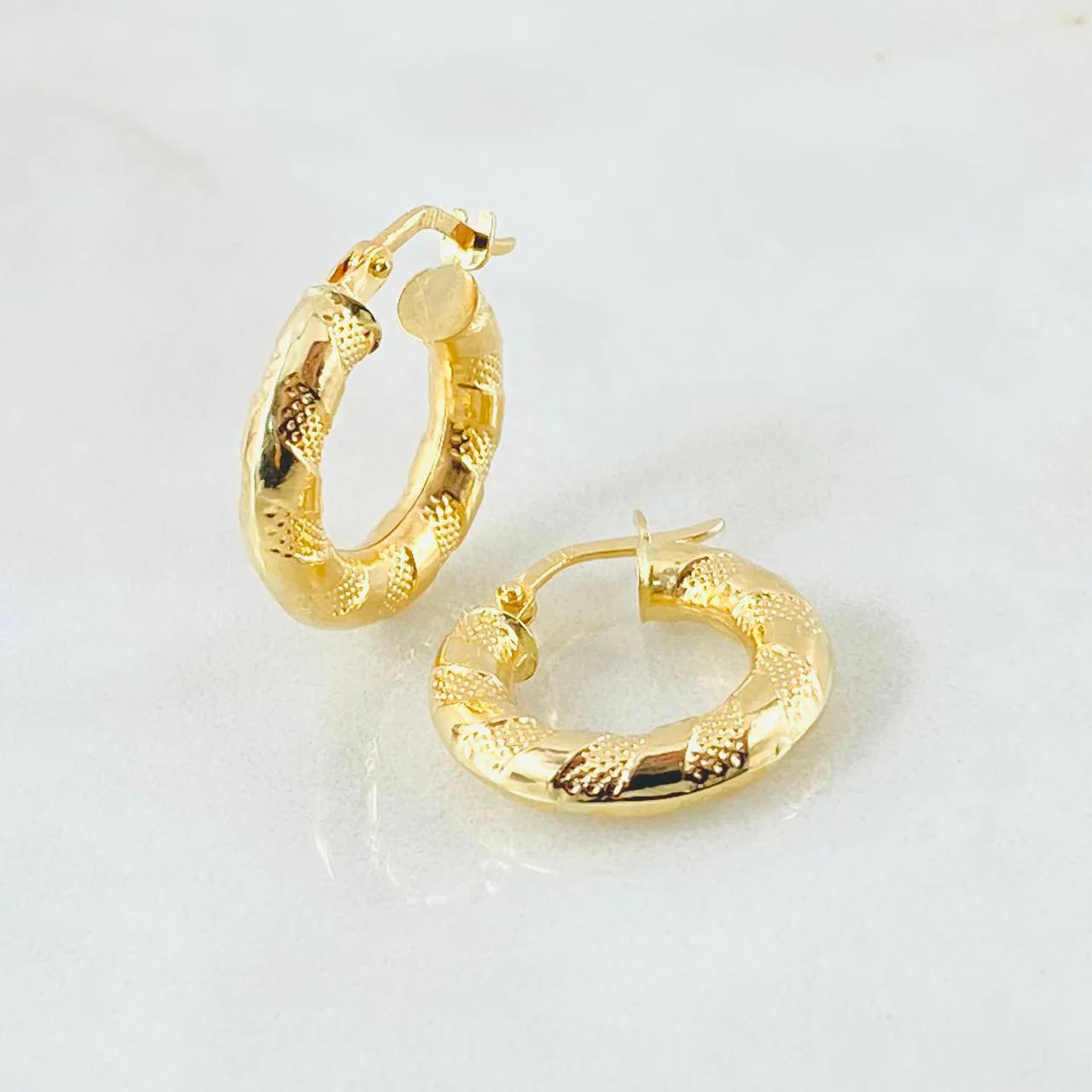 Candongas Noel 2.05 g / 2 cm Oro Amarillo 18K