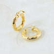Candongas Noel 2.05gr / 2cm / Oro Amarillo 18K *