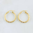 Candongas Mary 1.65gr / 2.2cm / Oro Amarillo 18K