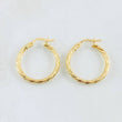 Candongas Mary 1.7gr / 2.2cm / Oro Amarillo 18K *