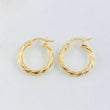 Candongas Mary 1.25gr / 1.7cm / Oro Amarillo 18K