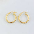 Candongas Mary 1.25gr / 1.7cm / Oro Amarillo 18K