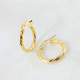 Candongas Mary 1.25gr / 1.7cm / Oro Amarillo 18K *