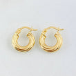 Candongas Sofi 1.35gr / 1.5cm / Oro Amarillo 18K