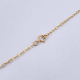 Cadena Aro Seguido Trebol 8.2gr / 51.3cm / 1.6mm Diamantado Oro Amarillo Nac.Esp. 18K &
