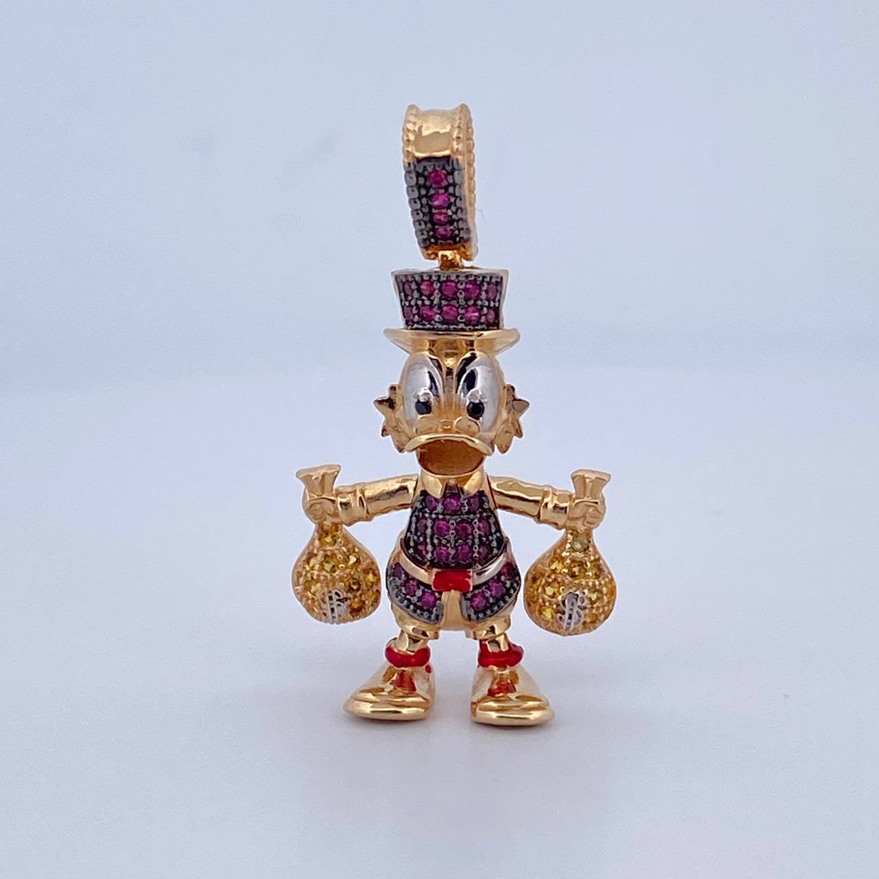 Dije Pato Bolsas Dinero 6.05gr / 3.5cm / Oro 18K $