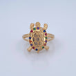 Anillo Tortuga 4.5gr / T5 1/4 / Oro 18K $
