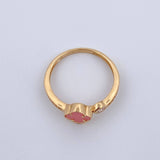 Anillo Trebol 1.95gr / T6 1/4 / Oro 18K $