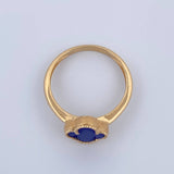 Anillo Trebol 2.95gr / T7 1/2 / Oro 18K $