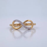 Anillo Infinito 1.55gr / T5 3/4 / Oro 18K $