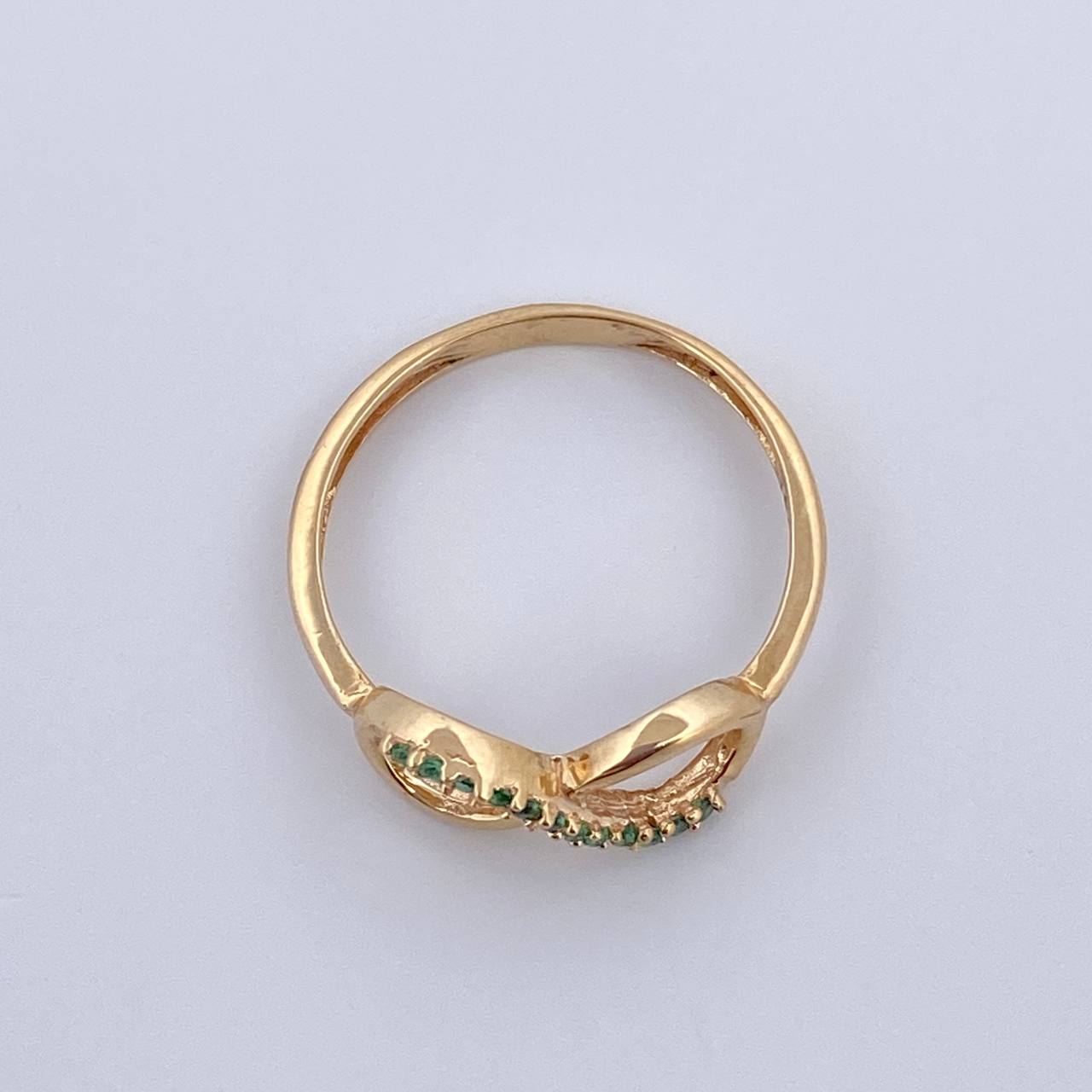 Anillo Infinito 1.5gr / T5 3/4 / Oro 18K $