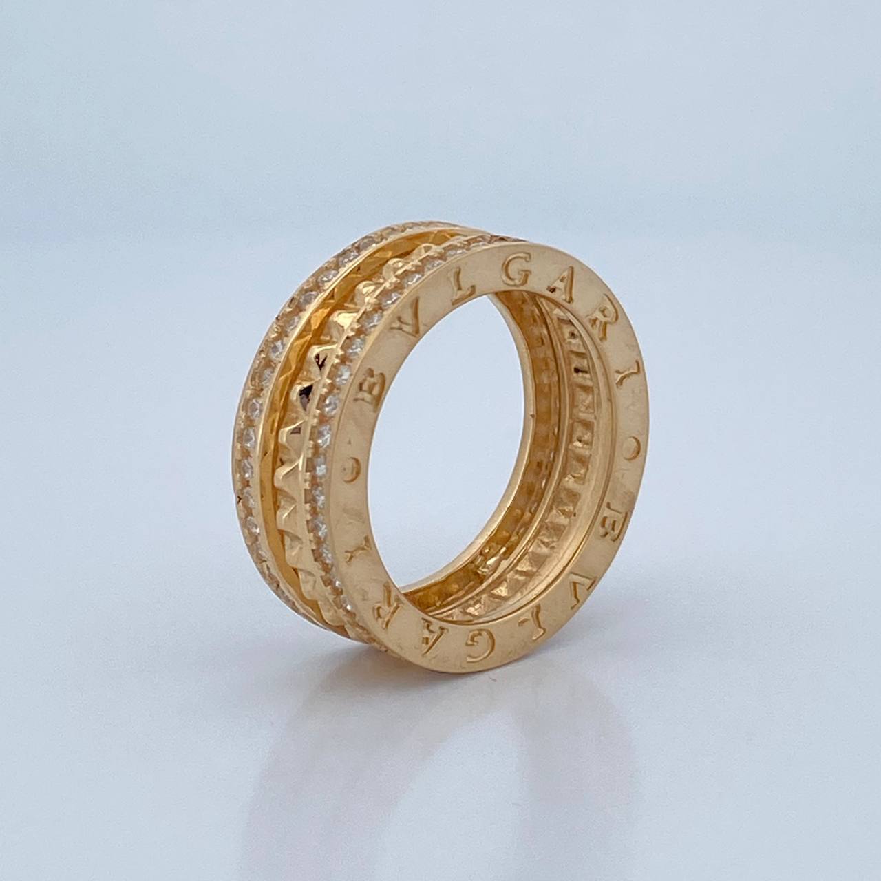 Anillo Argolla BV 9.25gr / T7 3/4 / Oro 18K $