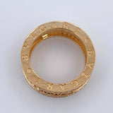 Anillo Argolla BV 9.25gr / T7 3/4 / Oro 18K $