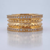 Anillo Argolla BV 12.75gr / T10 / Oro 18K $