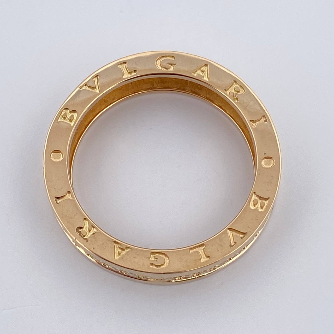 Anillo Argolla BV 7.55gr / T10 1/4 / Oro 18K $