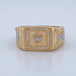 Anillo Sello Corona RX 7.45gr / T10 / Oro 18K $