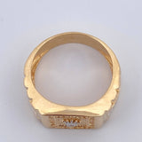 Anillo Sello Corona RX 7.45gr / T10 / Oro 18K $