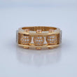 Anillo Bolas De Fuego 11.85gr / T9 3/4 / Oro 18K $