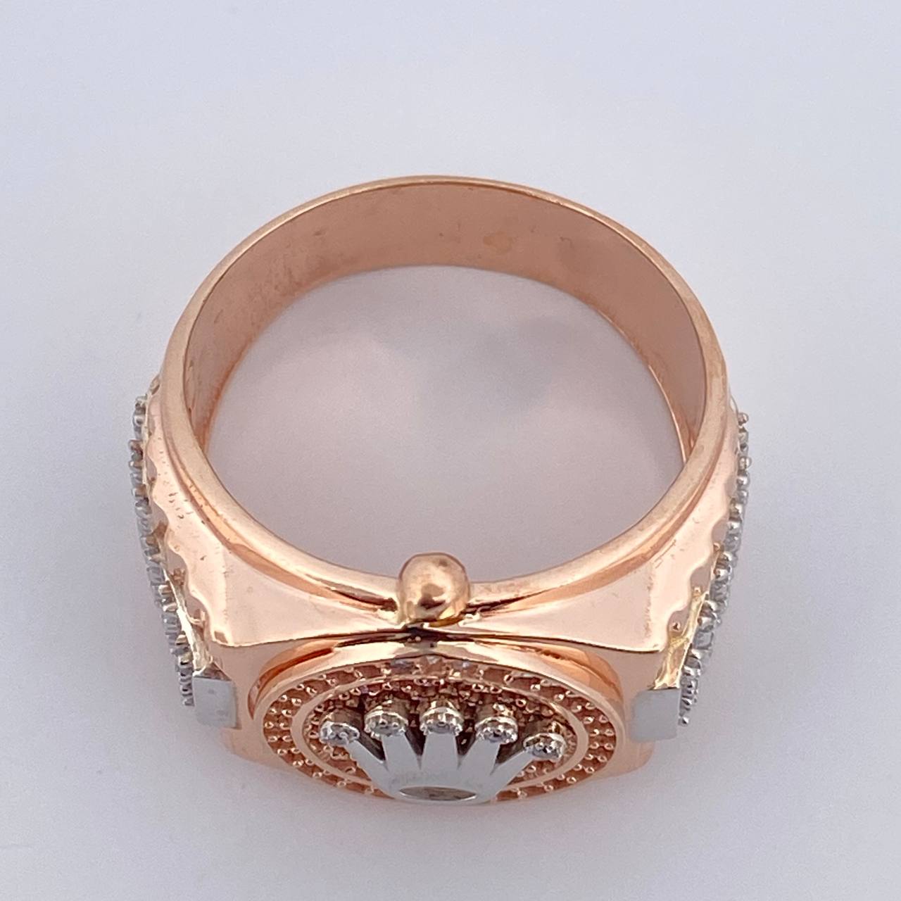 Anillo Correa Corona RX 10.55gr / T10 / Oro 18K $