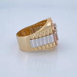 Anillo Correa Corona RX 9.85gr / T10 / Oro 18K $