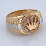 Anillo Correa Corona RX 7.85gr / T9 1/2 / Oro 18K $