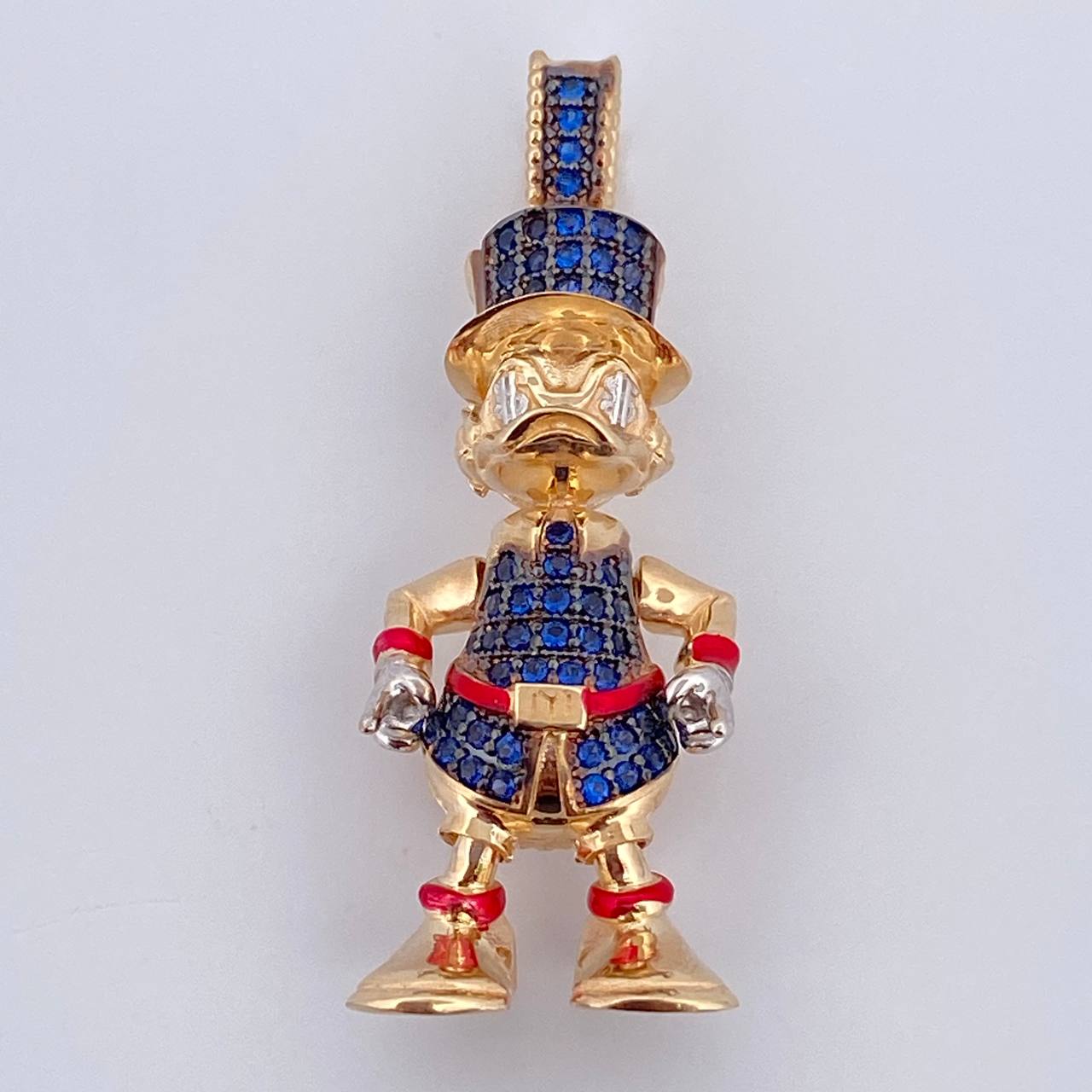 Dije Pato Furioso 7.35gr / 3.5cm / Oro 18K $