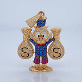 Dije Pato Bolsas Dinero 9.5gr / 4cm / Oro 18K $