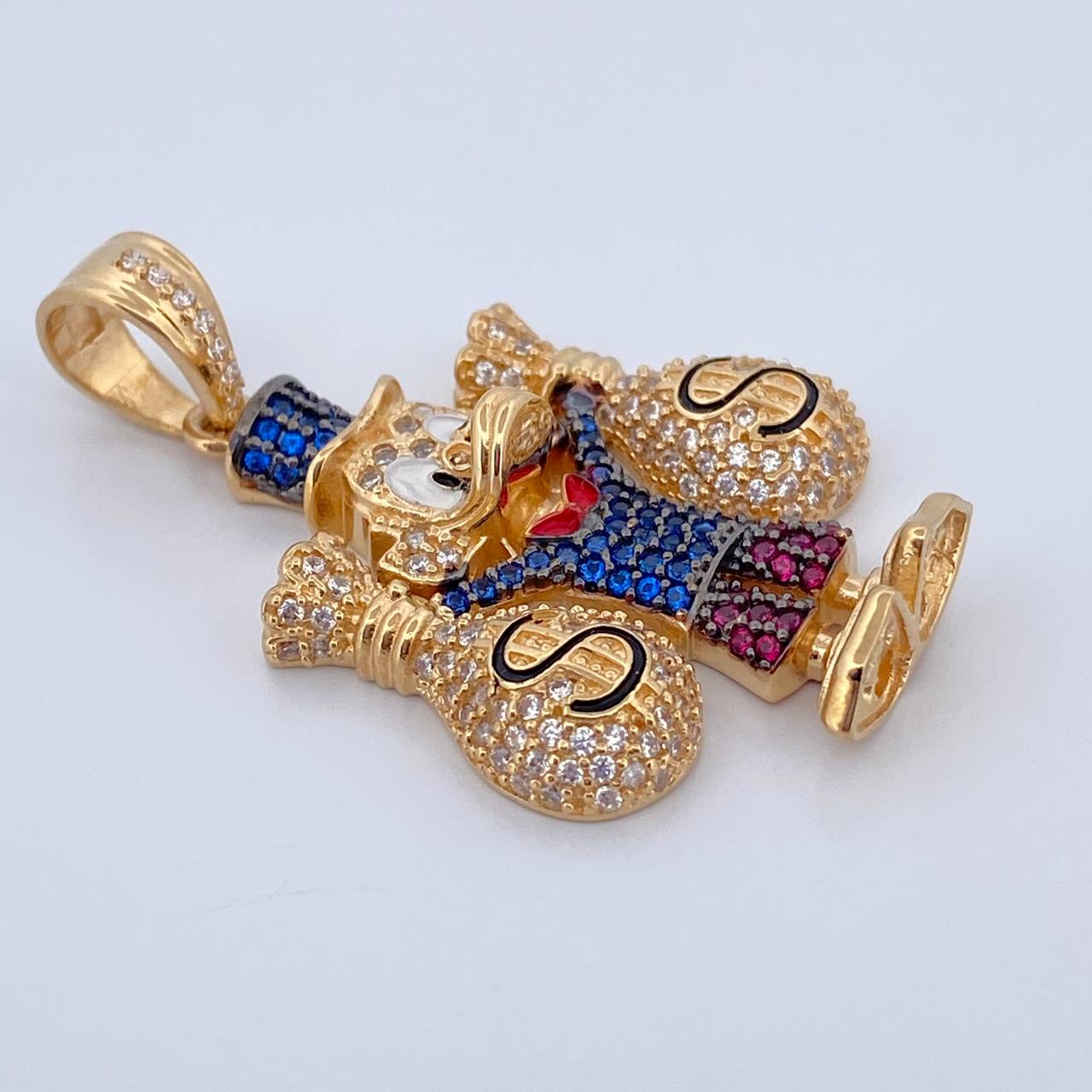 Dije Pato Bolsas Dinero 9.5gr / 4cm / Oro 18K $
