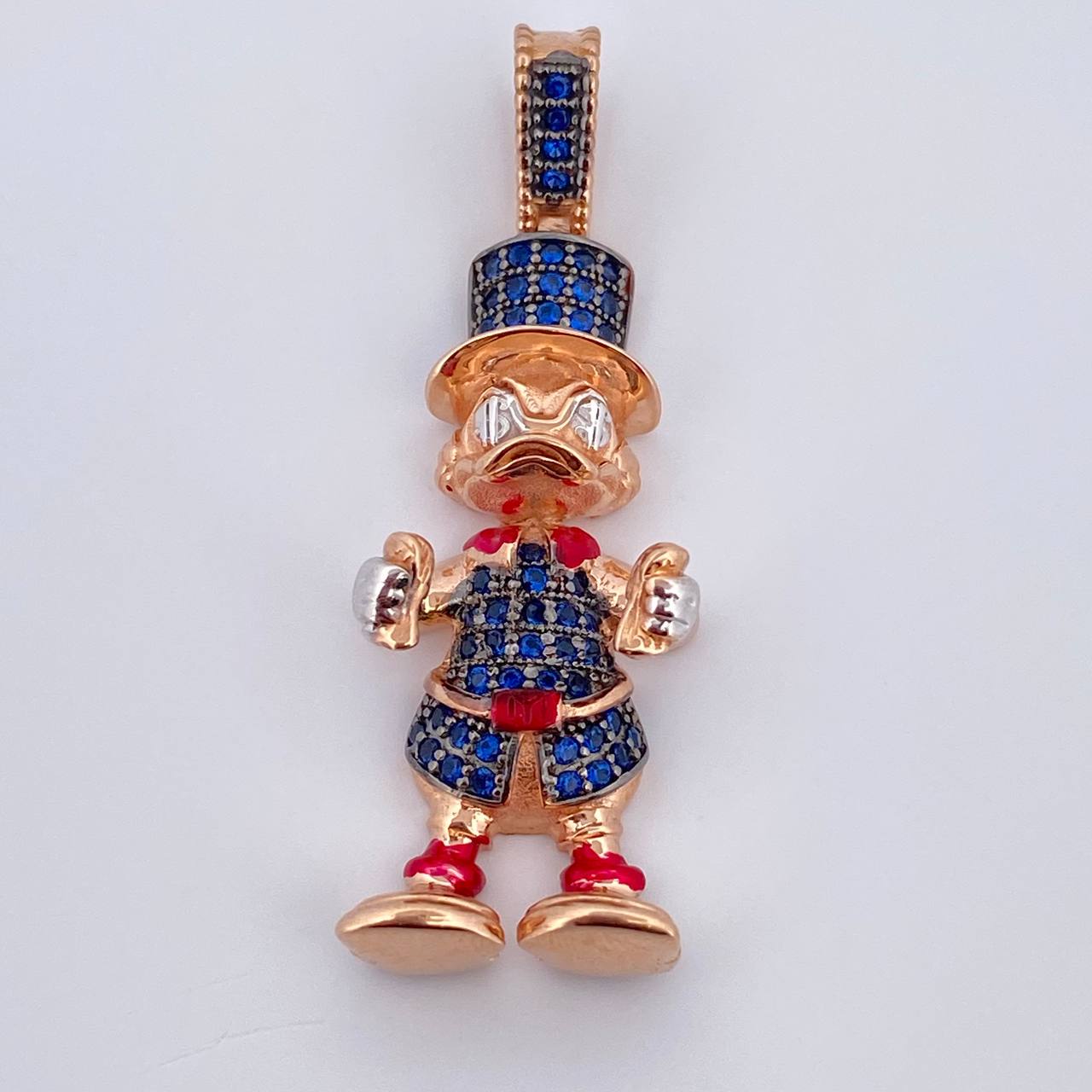 Dije Pato Furioso 6gr / 4cm / Oro 18K $