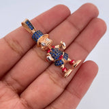 Dije Pato Furioso 6gr / 4cm / Oro 18K $