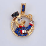 Dije Pato Inspirado 4.7gr / 2.7cm / Oro 18K $