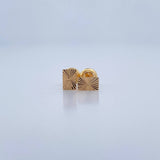 Topos Rectangulo 0.55gr / Oro 18K &