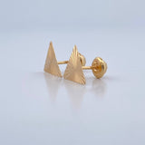 Topos Triangulo 0.75gr / Oro 18K &