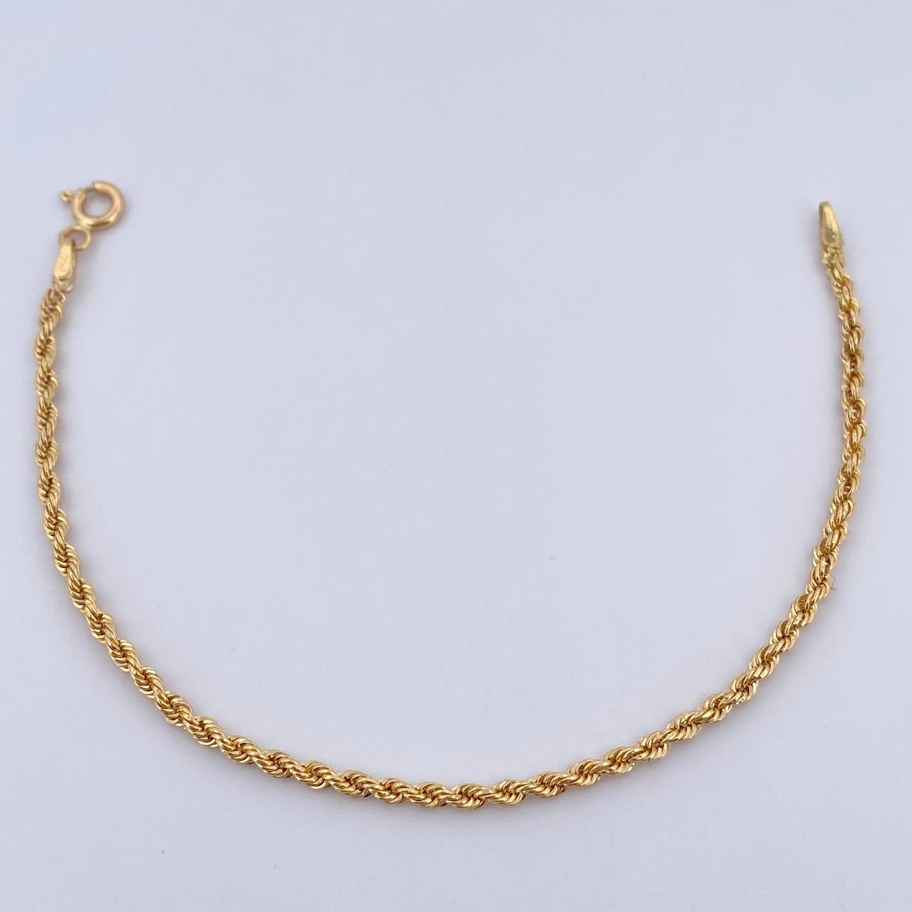 Pulso Lazo 1.05gr / 15.9cm / 1.7mm Oro Amarillo +3 18K &