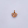 Dije Oso Rostro 2gr / 1.6cm / Circones Verdes Negros Blancos Oro Rosa 18K &