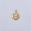 Dije Angel De La Guarda 1.2gr / 2.2cm / Troquelado Oro Amarillo 18K &