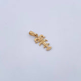 Dije Precolombino 1.1gr / 2.2cm / Oro Amarillo 18K &