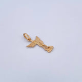Dije San Miguel Arcangel 1.35gr / 2.7cm / Oro Amarillo 18K &