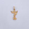 Dije San Miguel Arcangel 1.3gr / 2.7cm / Oro Amarillo 18K &