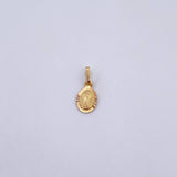 Dije Virgen Guadalupe 0.55gr / 1.4cm / Diamantado Oro Amarillo 18K &