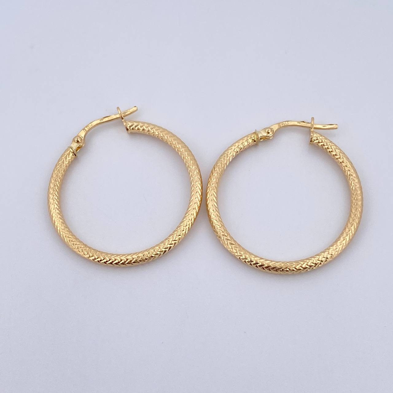 Candongas Yuli 1.8gr / 2.8cm / Oro Amarillo 18K &