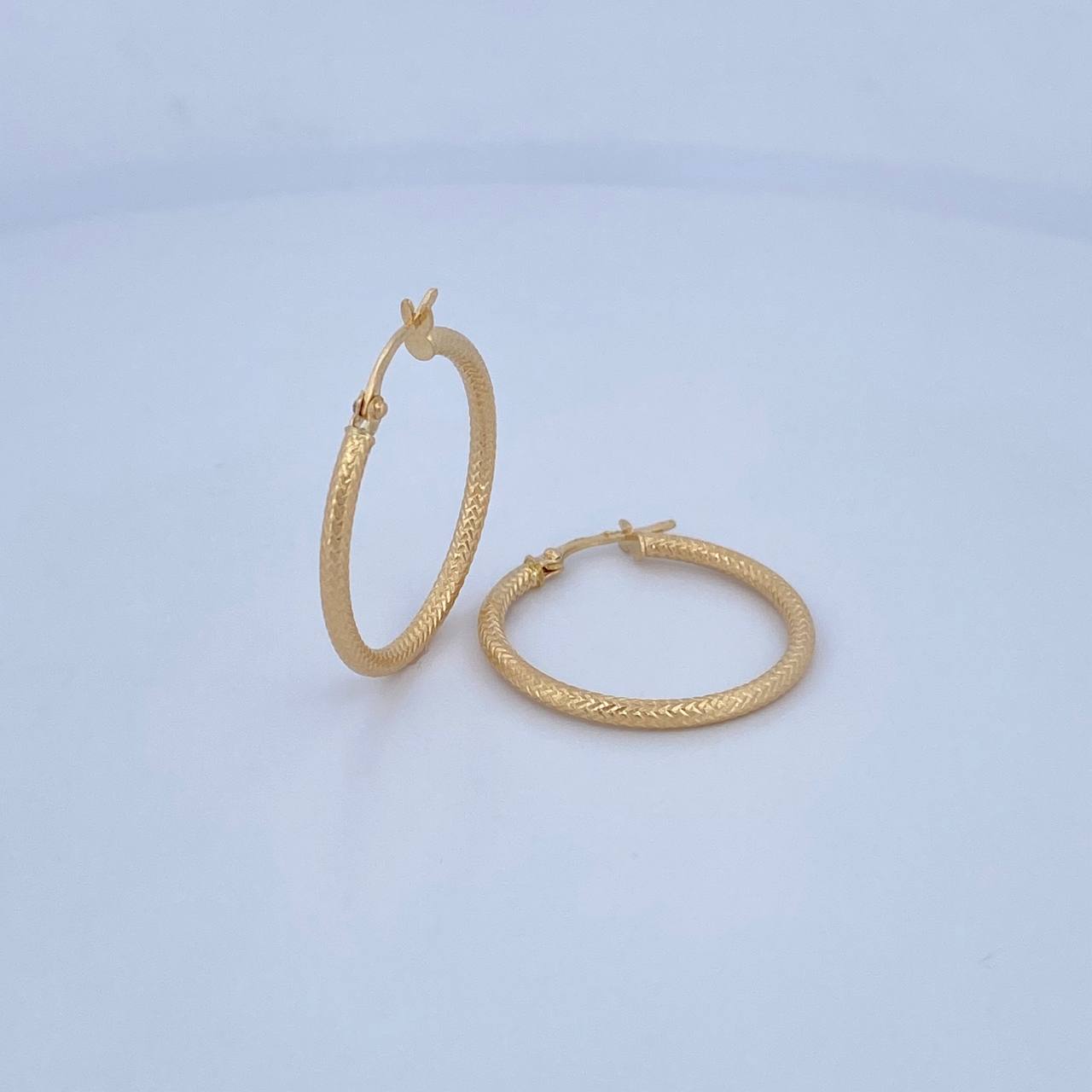 Candongas Yuli 1.8gr / 2.8cm / Oro Amarillo 18K &